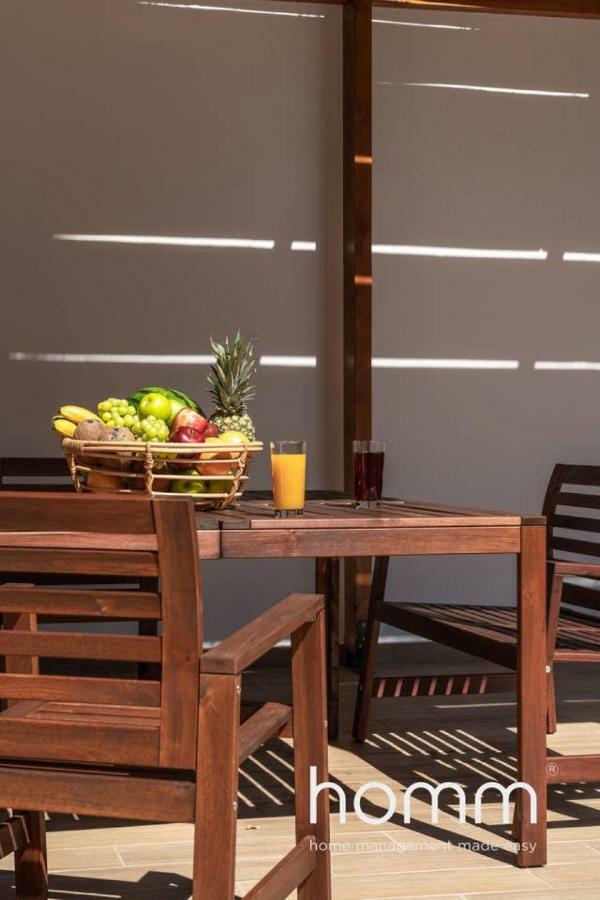 Nemeseos Ground Floor Homm Apartment With Roof Garden And Wading Pool Atenas Exterior foto